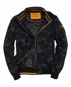 Superdry Flyweight Harrington Férfi Kabát Camo | KPVES4093